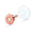 Flower Shaped Labrets Push-in LA-1305